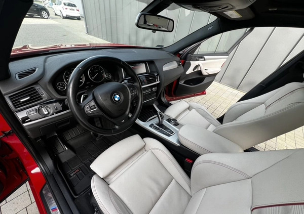 BMW X4 cena 99700 przebieg: 88000, rok produkcji 2015 z Oleszyce małe 781